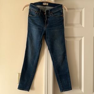 Madewell skinny jeans